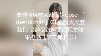 高颜值身材火辣御姐Coser「meriolchan」OF露脸大尺度私拍 又纯又欲阿黑颜视觉效果拉满【第二弹】 (1)