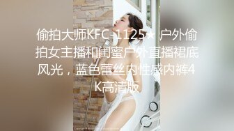 偷拍大师KFC-1125★ 户外偷拍女主播和闺蜜户外直播裙底风光，蓝色蕾丝内性感内裤4K高清版