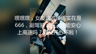 嘿嘿嘿，女友这波操作实在是666，副驾驶，这，还能安心上高速吗？男友开心坏啦！