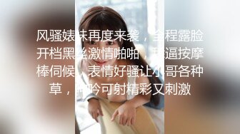 风骚婊妹再度来袭，全程露脸开档黑丝激情啪啪，舔逼按摩棒伺候，表情好骚让小哥各种草，呻吟可射精彩又刺激