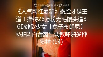 《人气网红最新》露脸才是王道！推特28万粉无毛馒头逼36D纯欲少女【兔子布朗尼】私拍2 百合露出调教啪啪多种多样 (14)