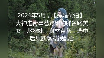 2024年5月，【嫖娼偷拍】 大神走街串巷嫖娼约啪各路美女，JK嫩妹，身材苗条，选中后果断爆操很配合