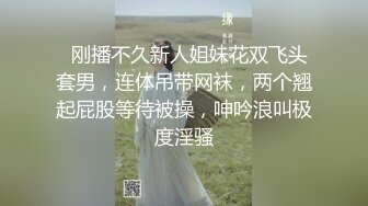   刚播不久新人姐妹花双飞头套男，连体吊带网袜，两个翘起屁股等待被操，呻吟浪叫极度淫骚