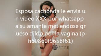 Esposa cachonda le envía un vídeo XXX por whatsapp a su amante metiendose grueso dildo por la vagina (ph60860f9658f61)