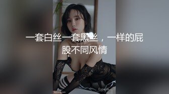 一套白丝一套黑丝，一样的屁股不同风情