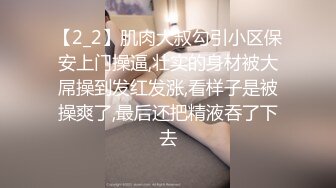 【2_2】肌肉大叔勾引小区保安上门操逼,壮实的身材被大屌操到发红发涨,看样子是被操爽了,最后还把精液吞了下去