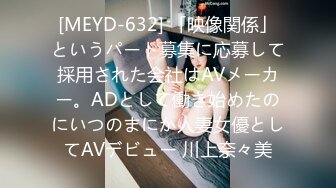 [MEYD-632] 「映像関係」というパート募集に応募して採用された会社はAVメーカー。ADとして働き始めたのにいつのまにか人妻女優としてAVデビュー 川上奈々美