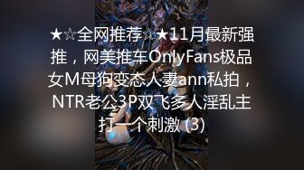 ★☆全网推荐☆★11月最新强推，网美推车OnlyFans极品女M母狗变态人妻ann私拍，NTR老公3P双飞多人淫乱主打一个刺激 (3)